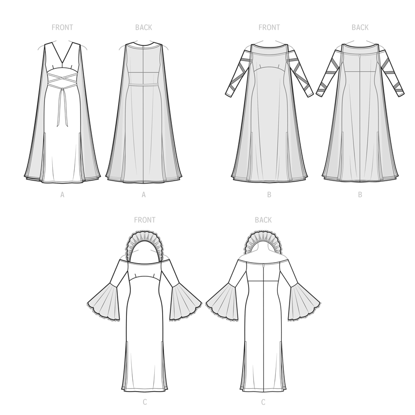 Simplicity Misses and Womens Costumes Sewwing Pattern S9629