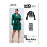 Simplicity Misses Jackets and Skirt by Mimi G Sewwing Pattern S9638