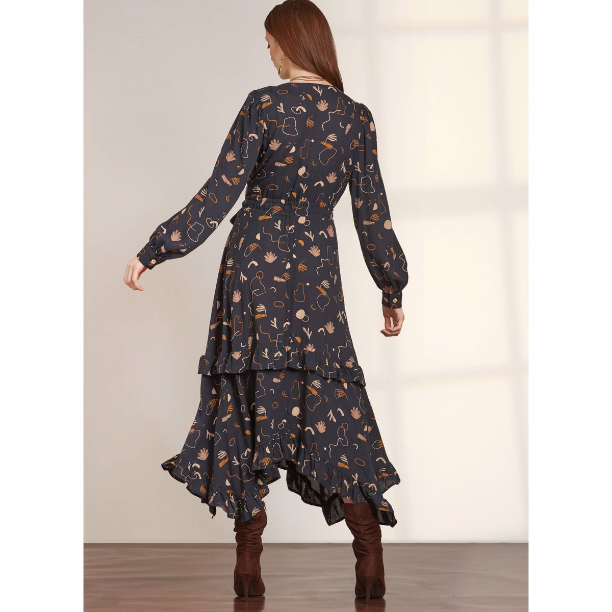 Simplicity Misses Midi Wrap Dress Sewwing Pattern S9639