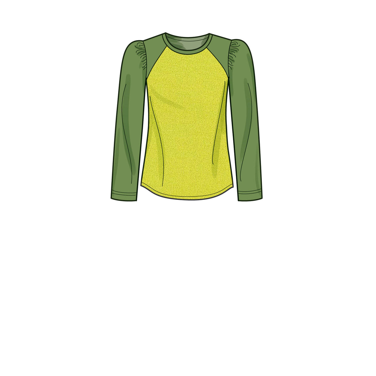 Simplicity Misses Knit Tops Sewwing Pattern S9645