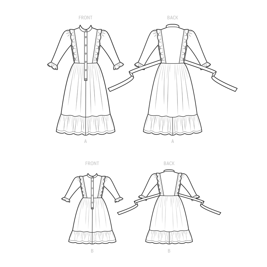 Simplicity Childrens and Misses Dress by Elaine Heigl Designs Sewwing Pattern S9653