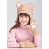 Simplicity Childrens Hats and Mittens In Sizes S-M-L and Cowl Scarves Sewing Pattern S9657A