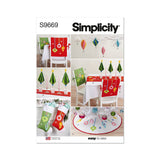 Simplicity Christmas Décor Sewing Pattern S9669OS