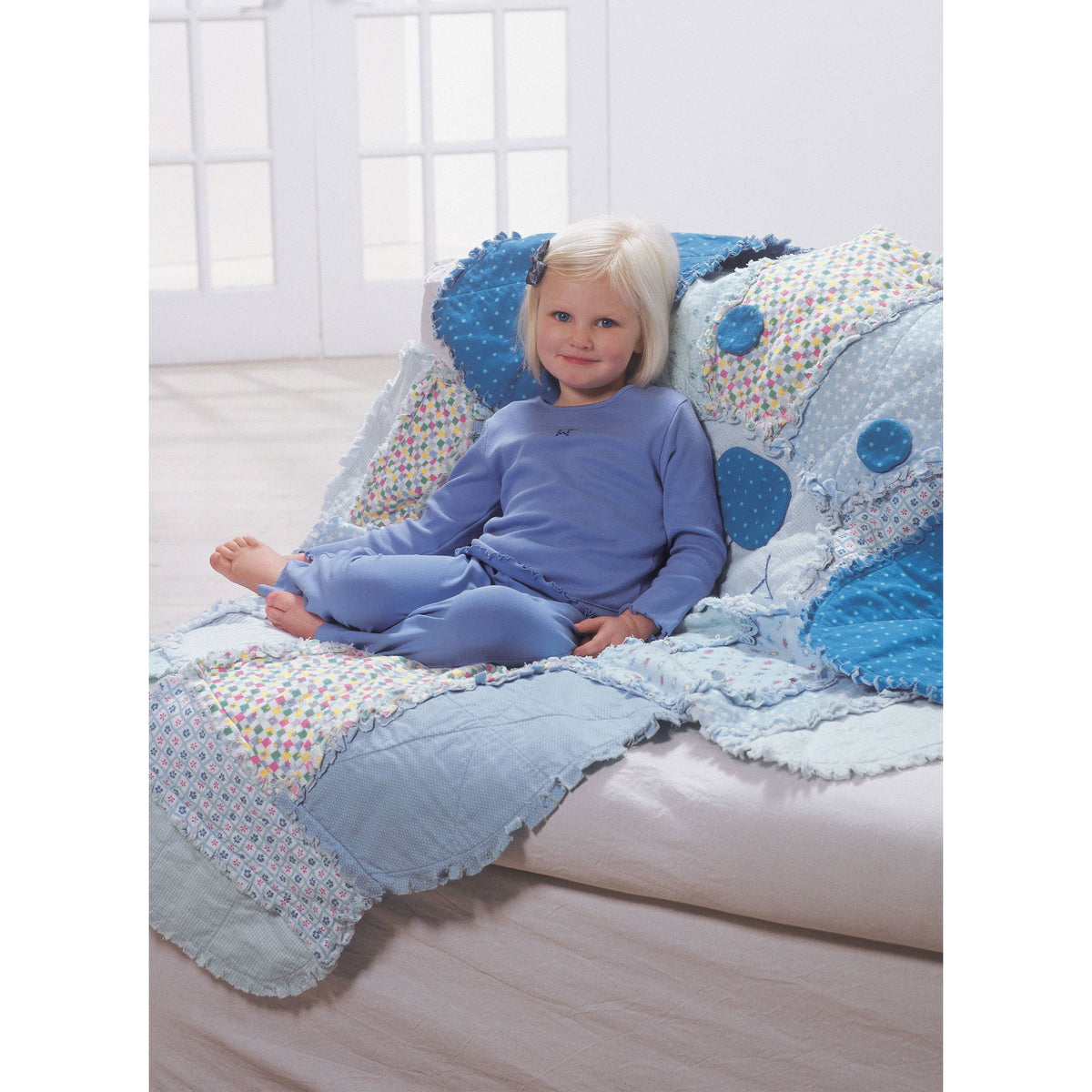 Simplicity Rag Quilt by Longia Miller Sewing Pattern S9674OS