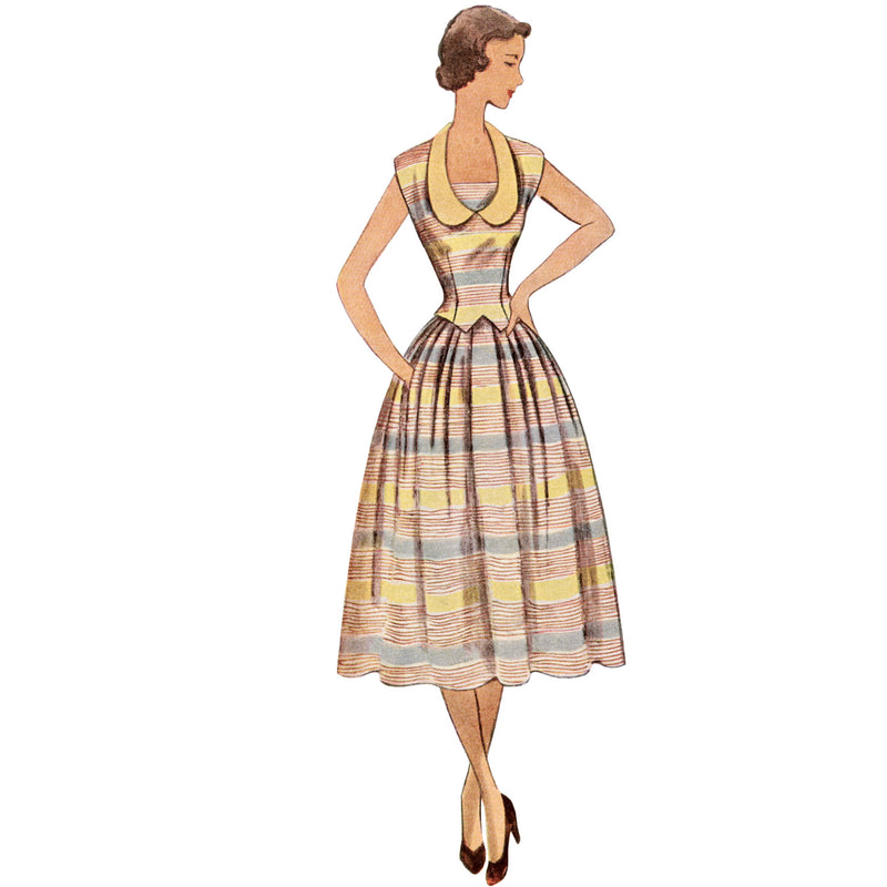 Simplicity Misses Vintage Two-Piece Dresses Sewing Pattern S9676