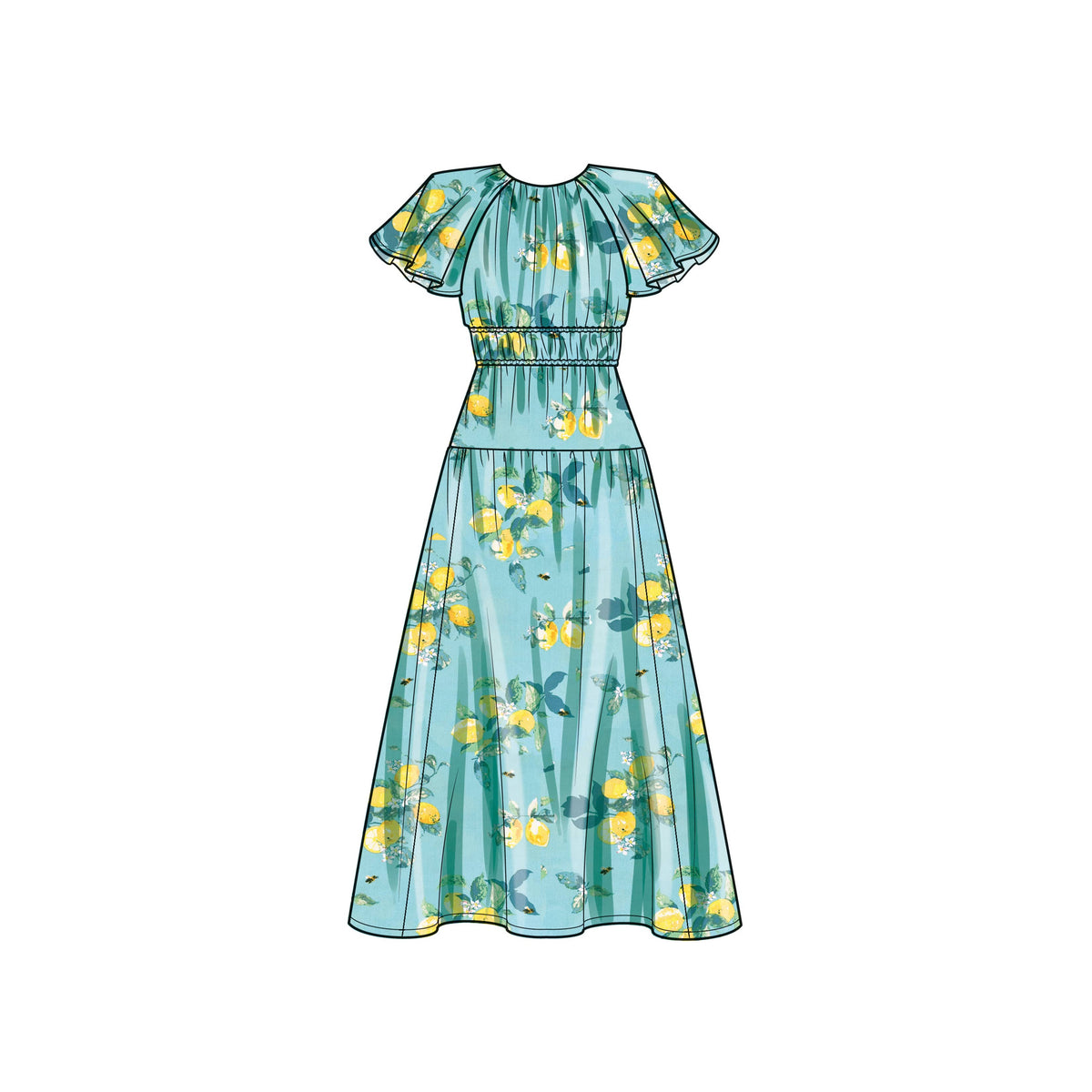 Simplicity Misses Dress with Sleeve and Length Variations Sewing Pattern S9678