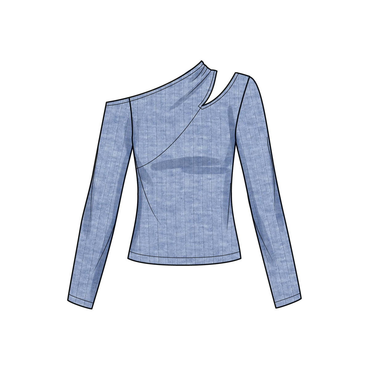 Simplicity Misses Knit Top with Sleeve Variations Sewing Pattern S9679