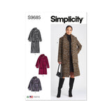 Simplicity Misses Coat and Jacket Sewing Pattern S9685