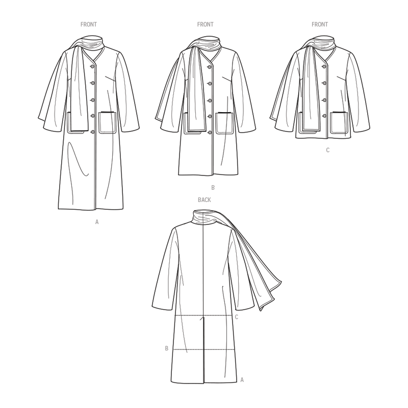 Simplicity Womens Coat and Jacket Sewing Pattern S9686