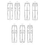 Simplicity Mens Cargo Pants Sewing Pattern S9693