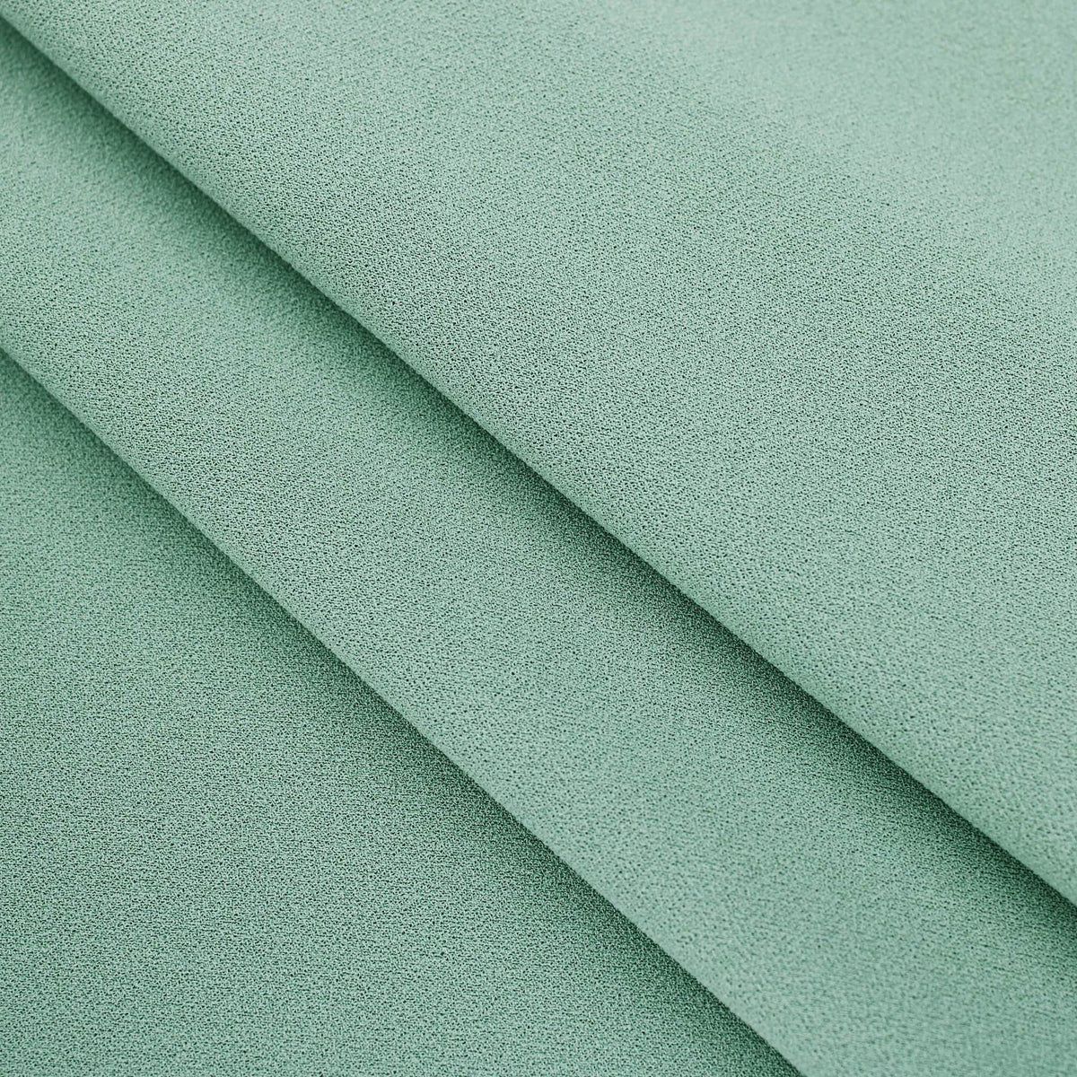 Medium weight stretch double jersey scuba crepe dress fabric Sage