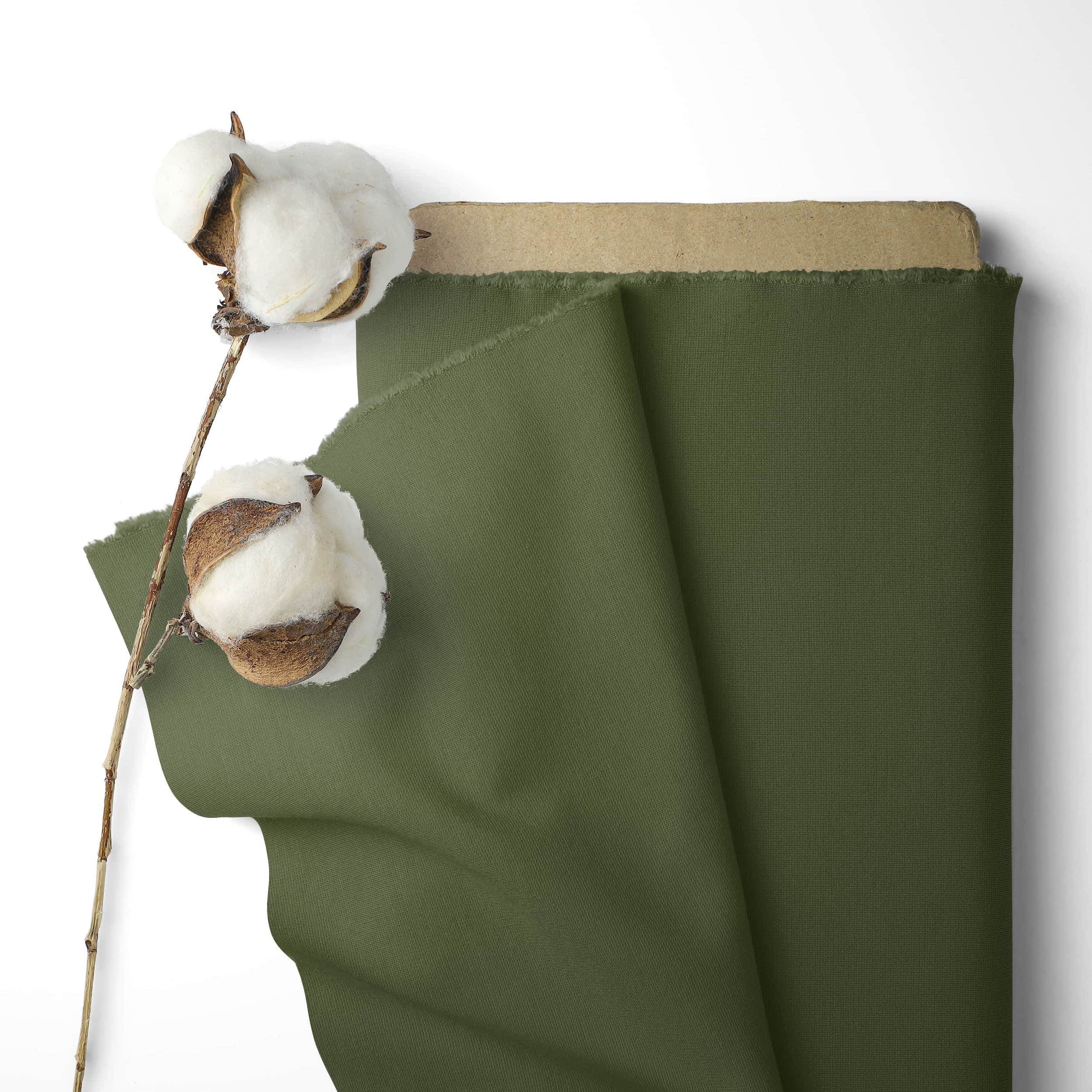 Solid Colour 100% Cotton Sheeting - Army Green – Lullabee Fabrics
