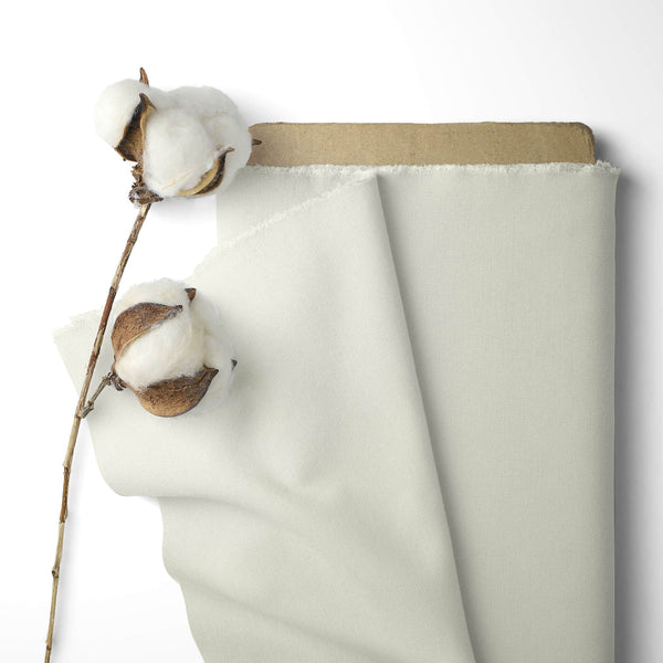 versatile pure cotton sheeting craft fabric Ivory