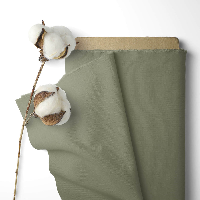 versatile pure cotton sheeting craft fabric Light Olive