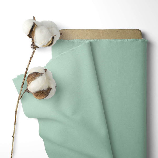 versatile pure cotton sheeting craft fabric Mint