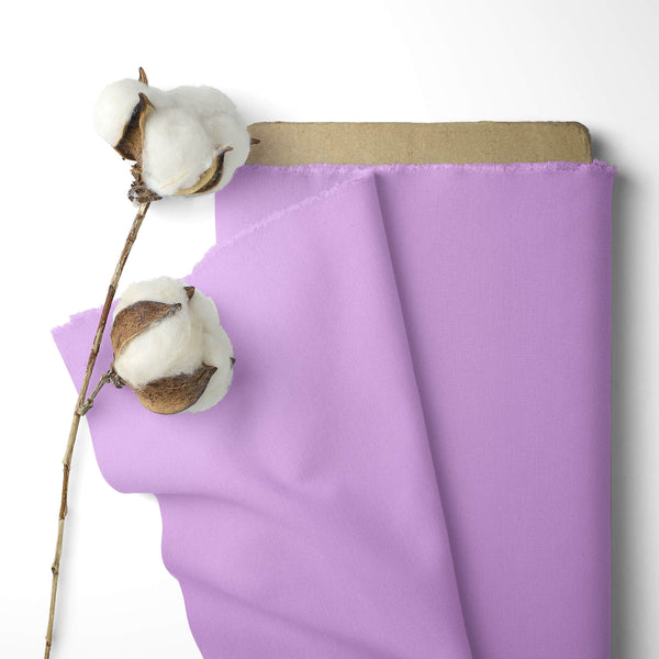 versatile pure cotton sheeting craft fabric Orchid