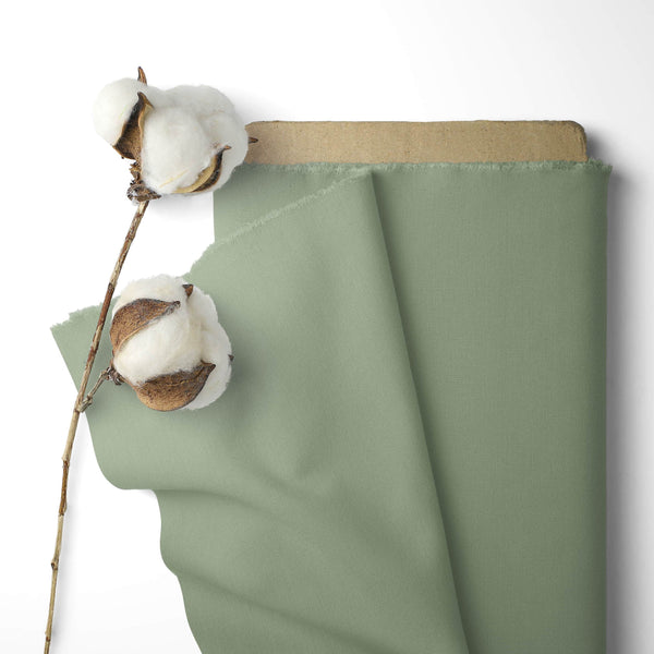 versatile pure cotton sheeting craft fabric Sage