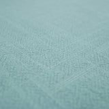 Stone washed Pure 100% Linen Natural Dressmaking Dress Trouser Heavy Weight Textured Drape Sustainable Fabric Material Woven  Aqua