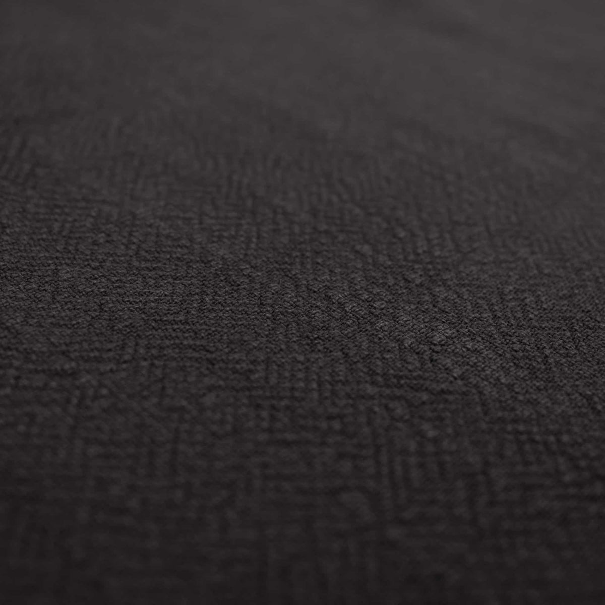 Stone washed Pure 100% Linen Natural Dressmaking Dress Trouser Heavy Weight Textured Drape Sustainable Fabric Material Woven  Dark Grey