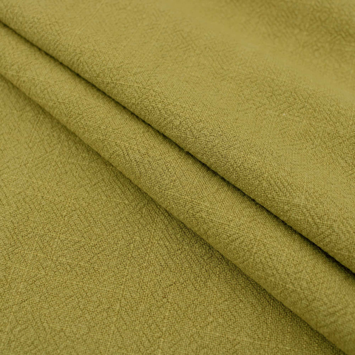 Stone washed Pure 100% Linen Natural Dressmaking Dress Trouser Heavy Weight Textured Drape Sustainable Fabric Material Woven  Pear