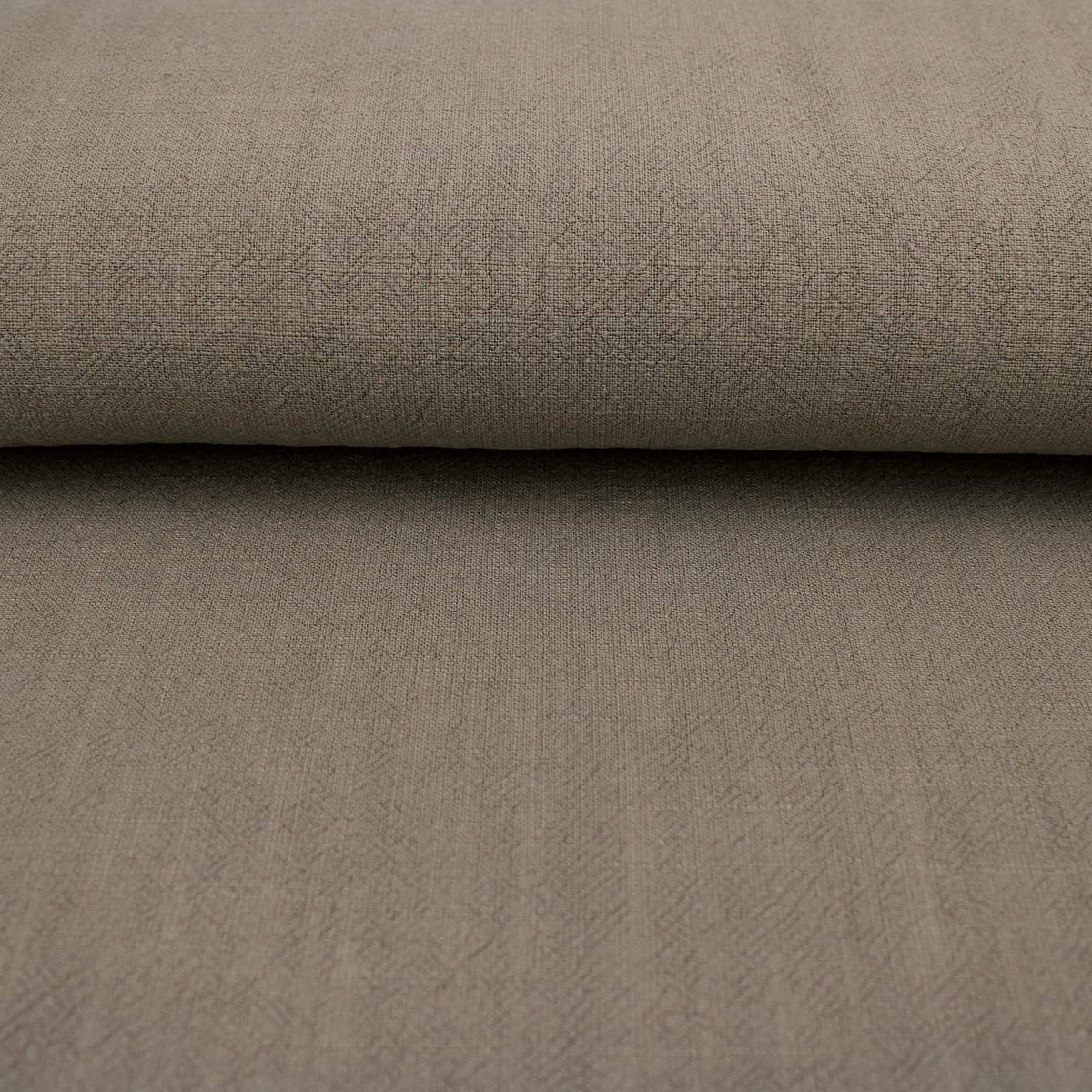 Stone washed Pure 100% Linen Natural Dressmaking Dress Trouser Heavy Weight Textured Drape Sustainable Fabric Material Woven  Stone