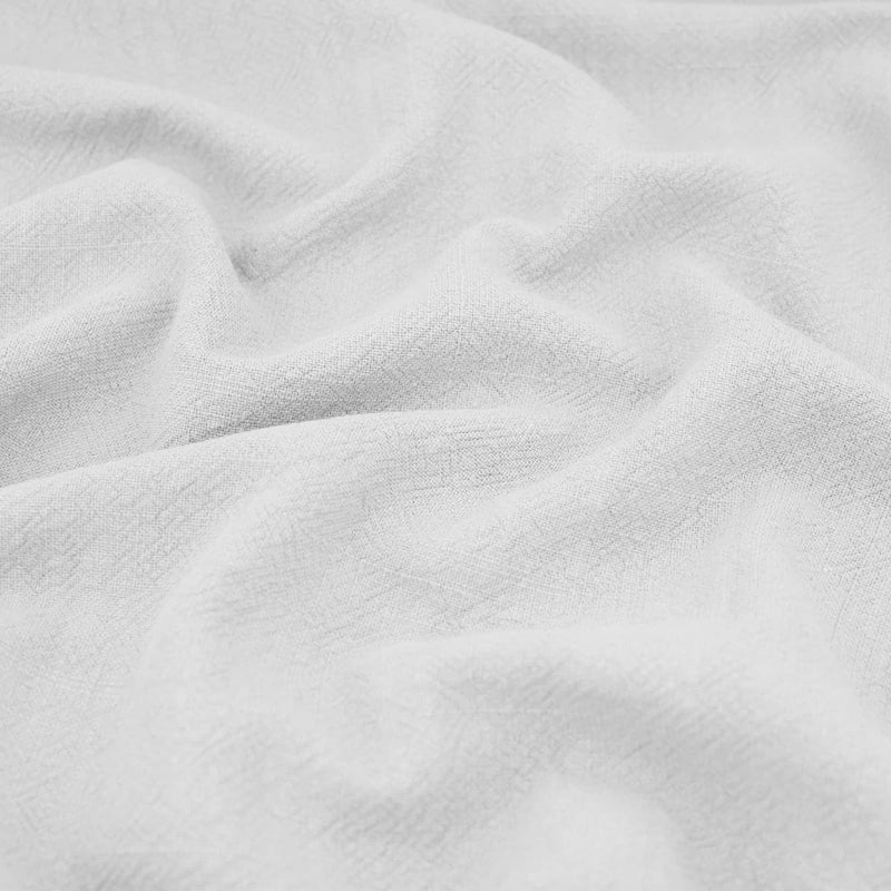 Stone washed Pure Linen - White Lullabee Fabrics Stone washed Pure Linen - White Lullabee Fabrics