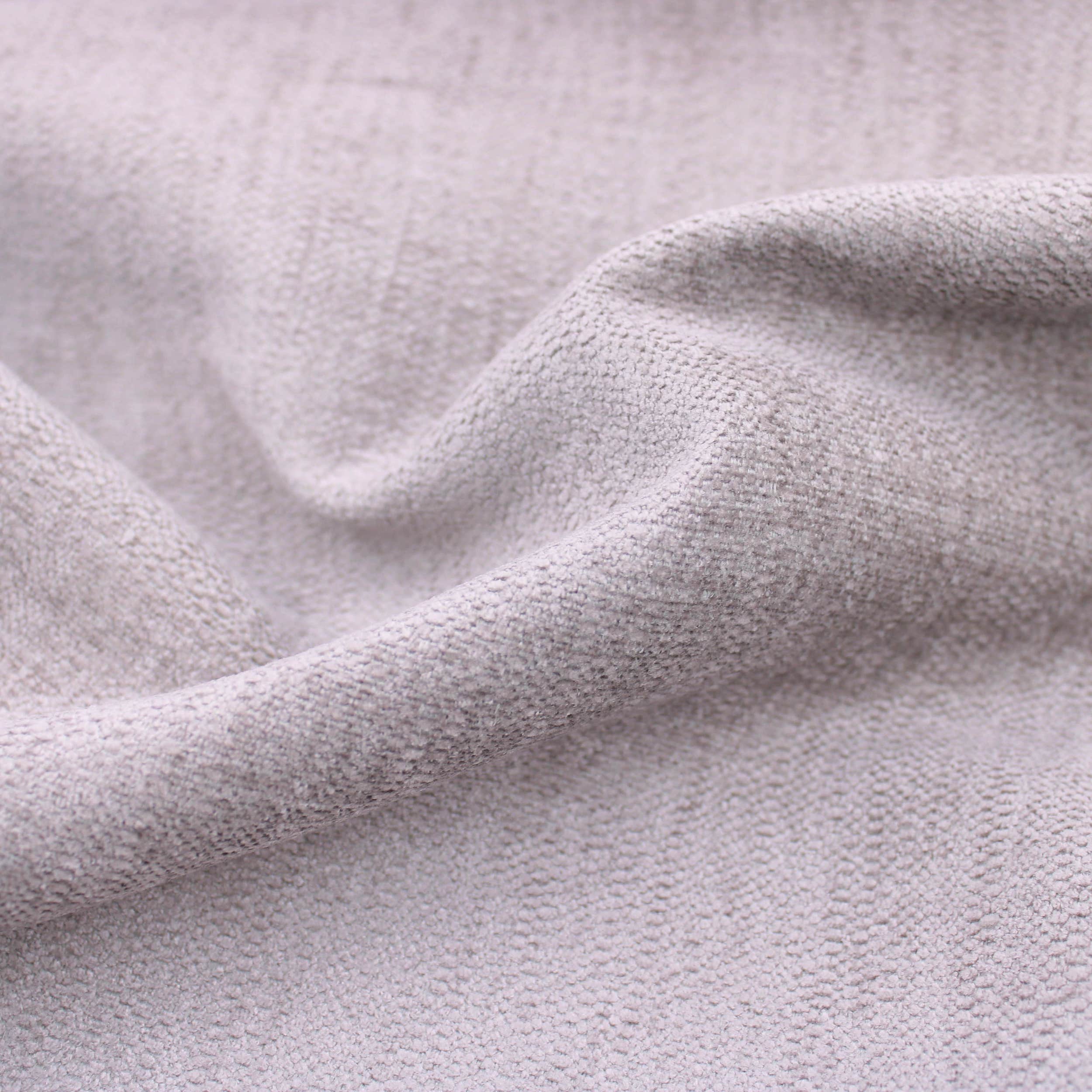 Sumptuous Heavyweight Velour Silver Lullabee Fabrics