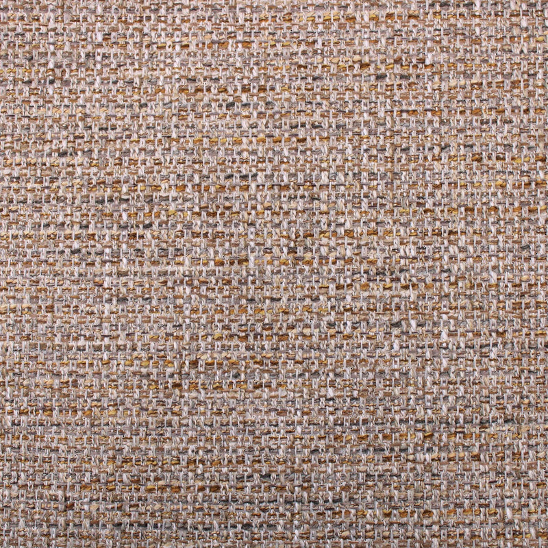 basket weave durable tweed fabric  Gold Brown