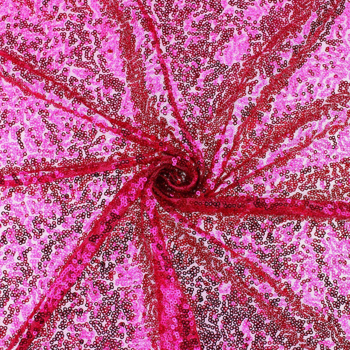 tiny sequins on mesh fabric for party dressmaking Pink