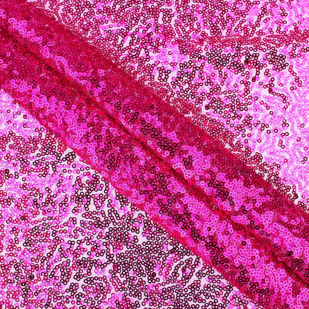 tiny sequins on mesh fabric for party dressmaking Pink