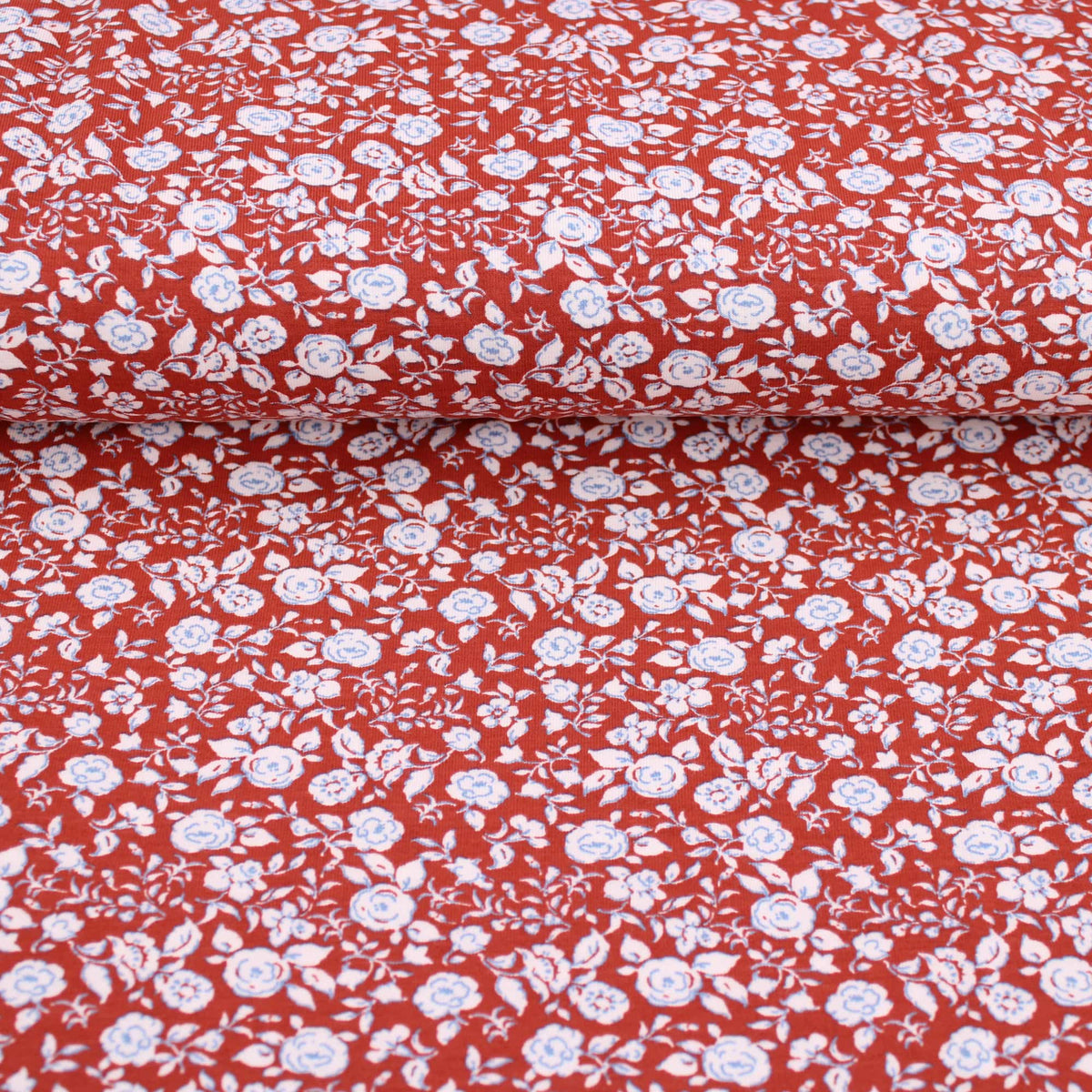 soft stretch bamboo jersey kids women dressmaking fabric Dark Red