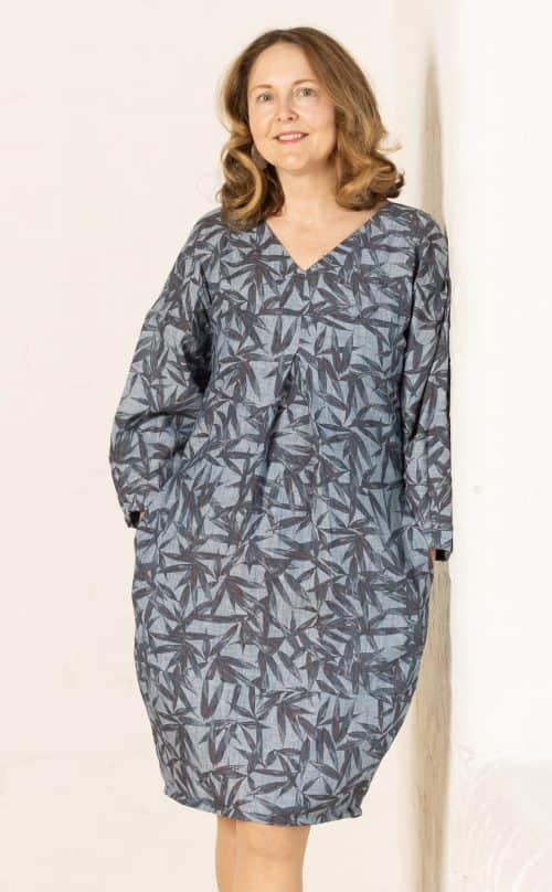 Tulip Dress Sewing Pattern Sew Different Dress Project Clothing Dressmaking New Fabric By Sew Different