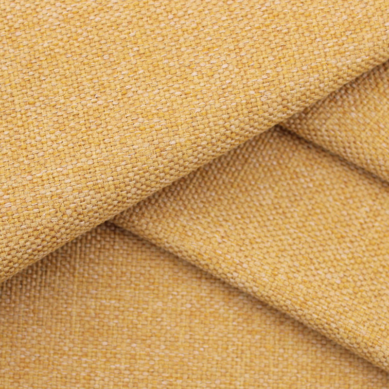 plain weave checked upholstery fabric Honey