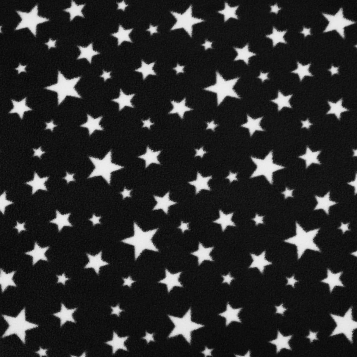 soft pattern anti pill polar fleece cosy kids pets fabric Black
