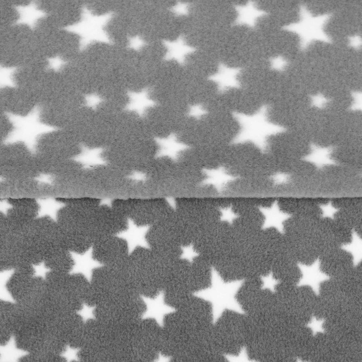 soft pattern anti pill polar fleece cosy kids pets fabric Grey