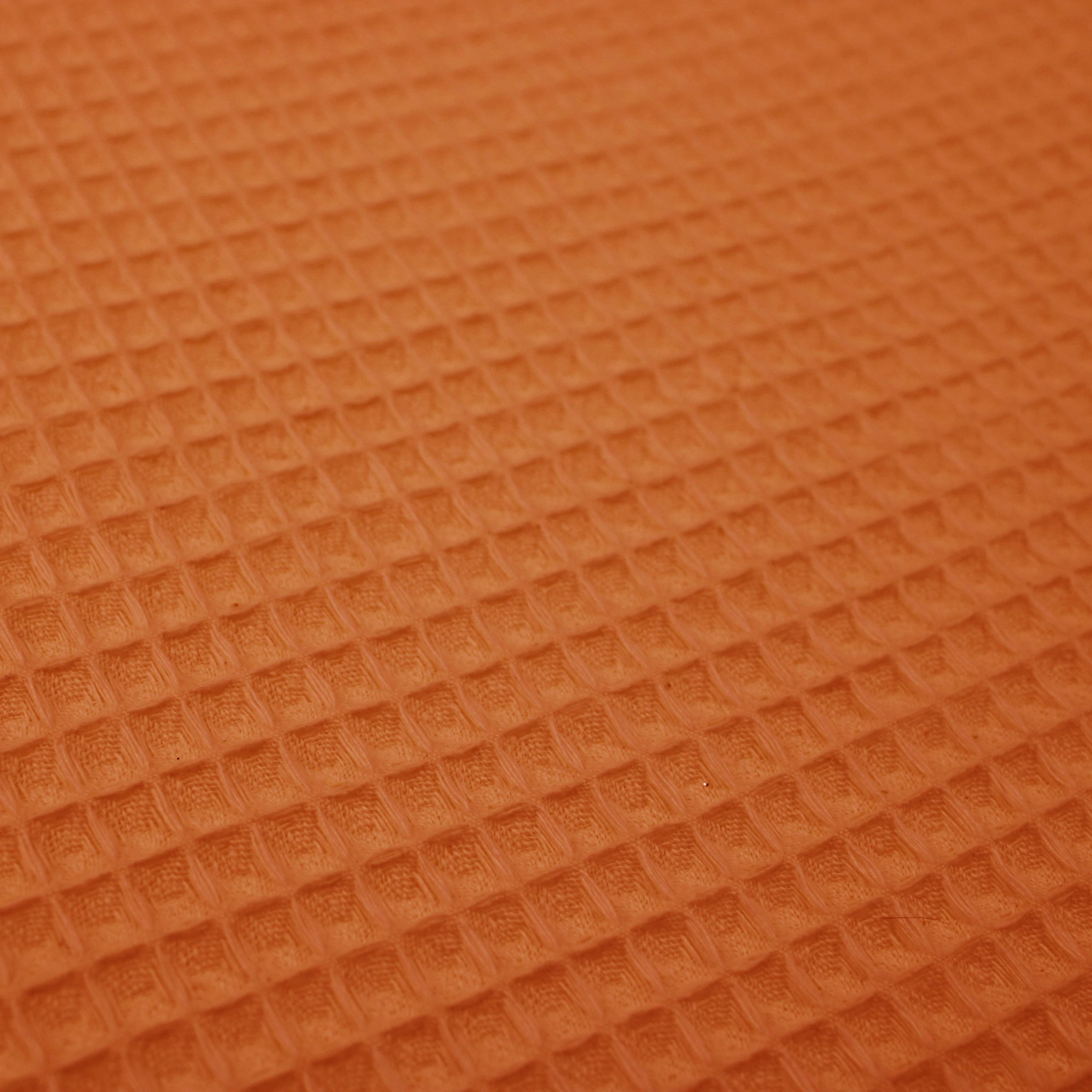 Waffle Cotton Honeycomb/Pique- Rust – Lullabee Fabrics