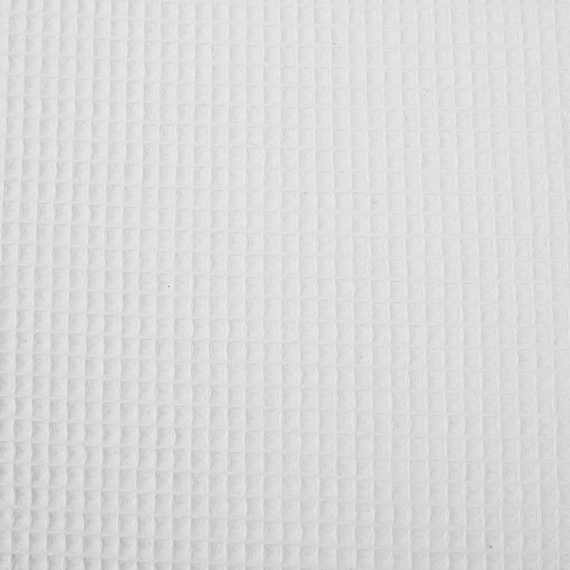 HomeBuy Cotton Waffle Pique Honeycombe Fabric Material - 150Cm
