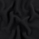 soft and  smooth polar fleece kids craft fabric Black