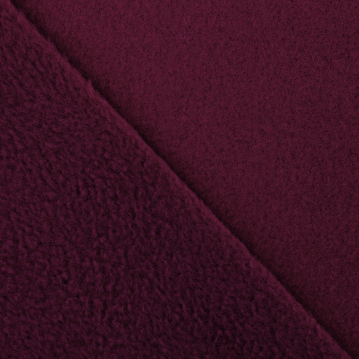 soft and  smooth polar fleece kids craft fabric Cherry Red