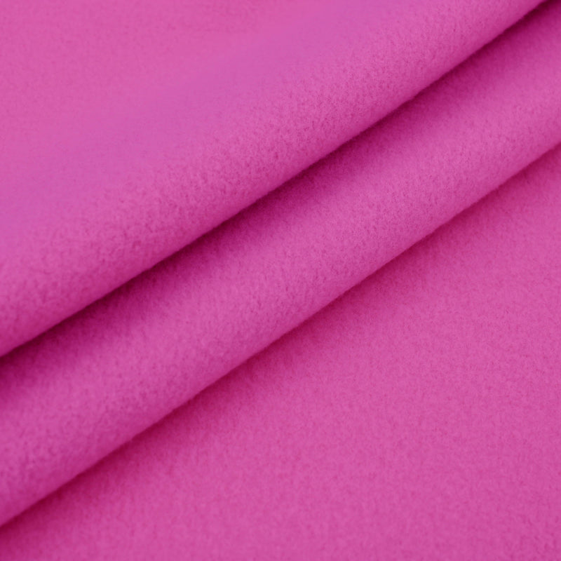 soft and  smooth polar fleece kids craft fabric Hot Pink