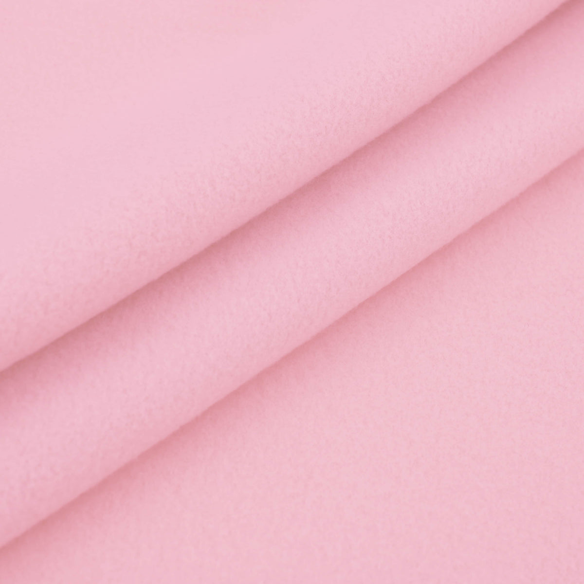 soft and  smooth polar fleece kids craft fabric Light Pink