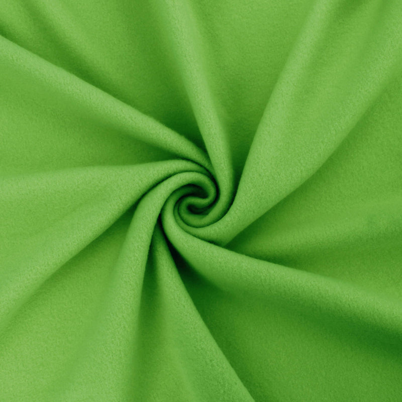 soft and  smooth polar fleece kids craft fabric Lime