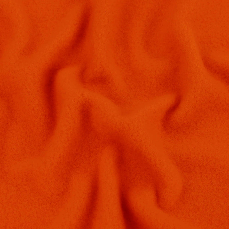 soft and  smooth polar fleece kids craft fabric Orange