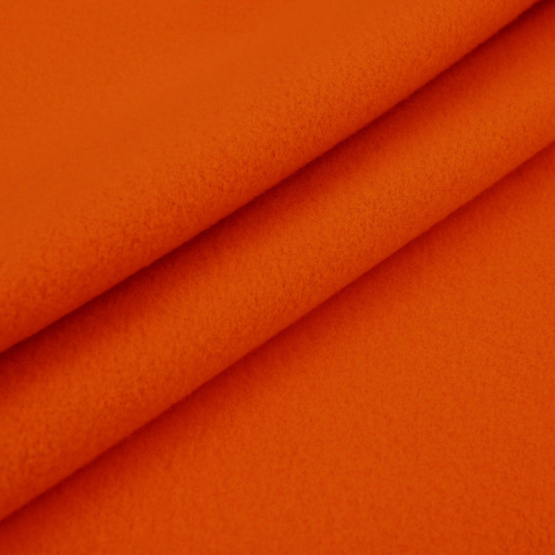 soft and  smooth polar fleece kids craft fabric Orange