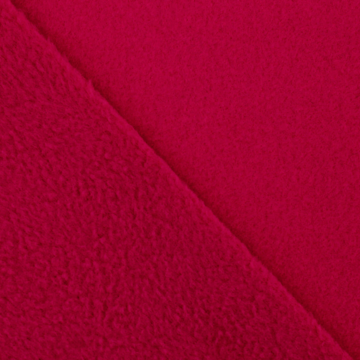 soft and  smooth polar fleece kids craft fabric Red