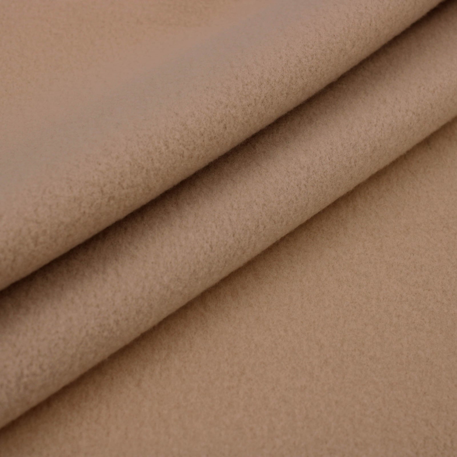 Anti-Pil-Fleece Stoff Beige-braun – 1 Meter (150 Cm Breit) | Weich, Warm & Fusselfrei Für Nähen & Basteln