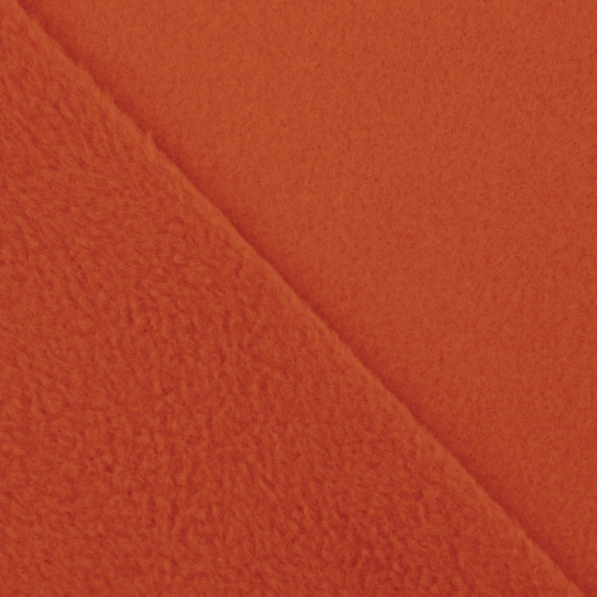 soft and  smooth polar fleece kids craft fabric Terracotta