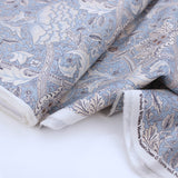 William Morris Natures Dream Organic Cotton Windrush Dream Blue Organic Cotton Fabric Windrush Dream Blue