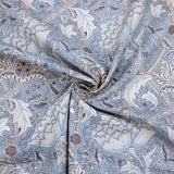 William Morris Natures Dream Organic Cotton Windrush Dream Blue Organic Cotton Fabric Windrush Dream Blue