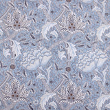 William Morris Natures Dream Organic Cotton Windrush Dream Blue Organic Cotton Fabric Windrush Dream Blue